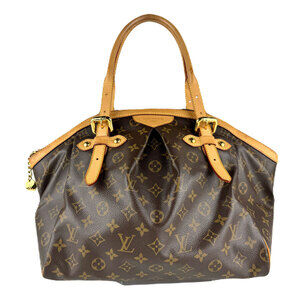 Louis Vuitton Monogram Tivoli Handbag Canvas Brown